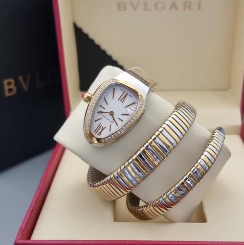 Bulgari Women's Crystal Watch - ساعة بولغاري نسائي...