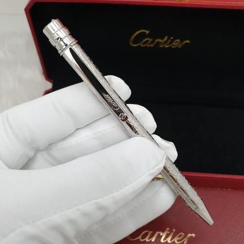 Cartier Santos Slim Engraved Pen - قلم كارتير سانت...