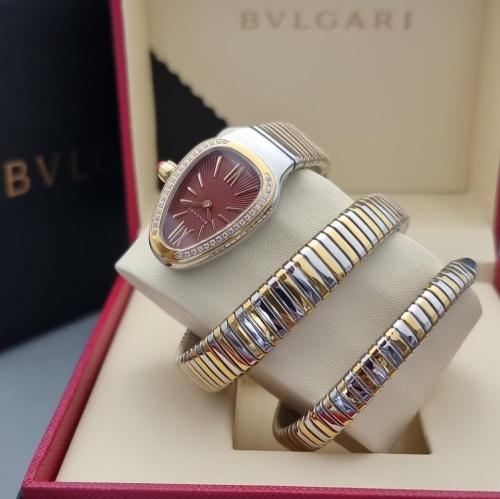 Bulgari Serpenti Ladies Watch Crystal - ساعة بولغا...