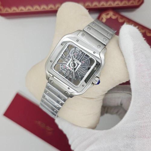 Santos de Cartier Skeleton Watch - ساعة سانتوس دي...