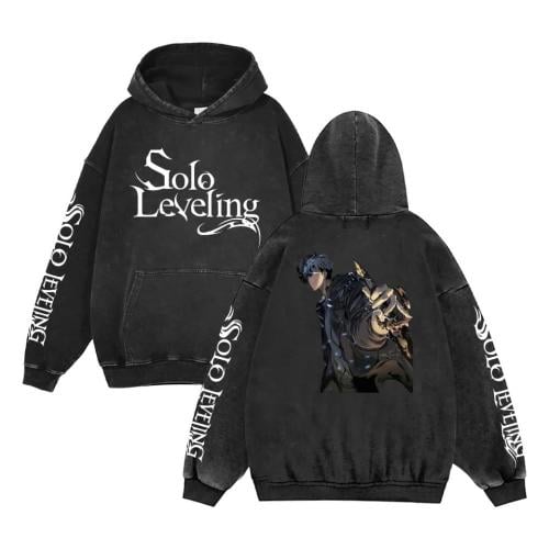 Solo Leveling Anime Hoodie - بلوفر سولو ليفلينج أن...