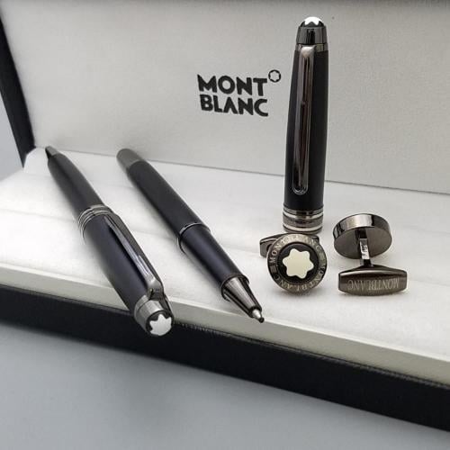 Mont Blanc Black Pen - قلم مونت بلانك اسود فاخر