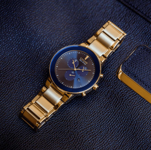 Eco Drive chronograph stylish watch | Citizen