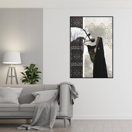 المراه والخيل