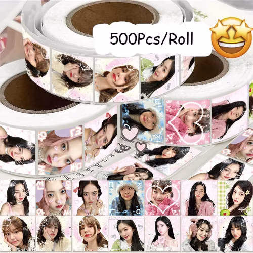 ستيكرات ريد فيلفيت رول 500 قطعة REDVELVET