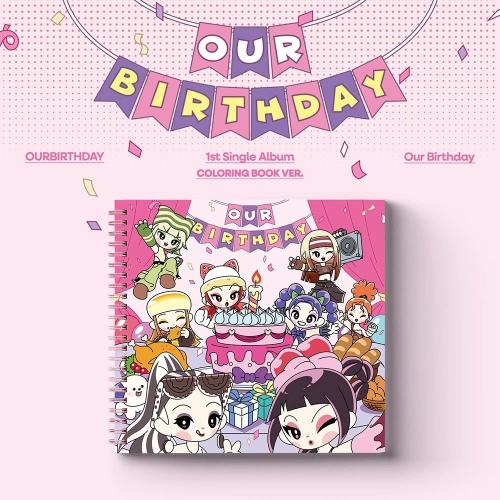 OURBIRTHDAY [OURBIRTHDAY] 1st Single Album COLORIN...