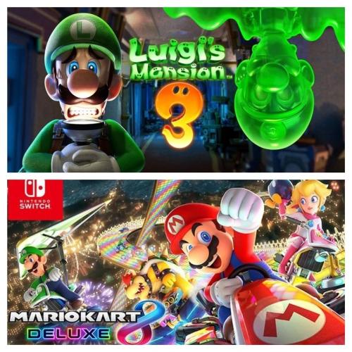 نينتندو سويتش ديجيتال 2 في 1 لويجيز مانشن 3 + ماري...