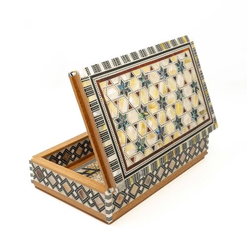 صندوق الصدف الخشبي 2