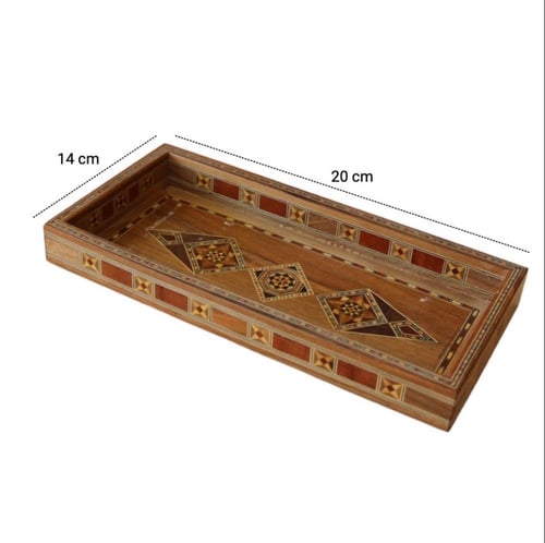 طقم مبخره خشبية "موزاييك"