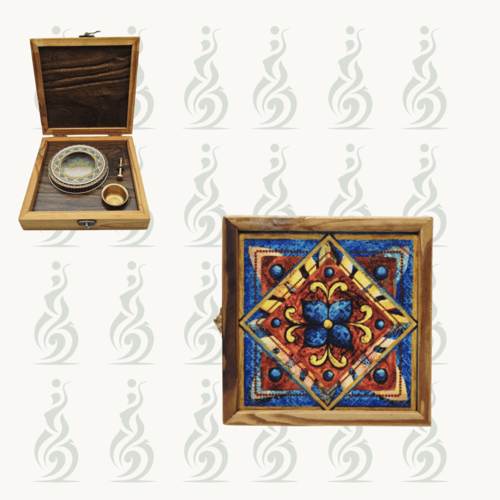 صندوق الزعفران الإيراني