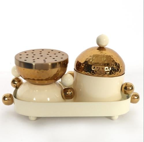 طقم مبخرة بريق