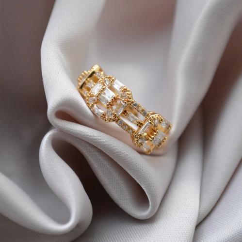 خاتم مطلي ذهب