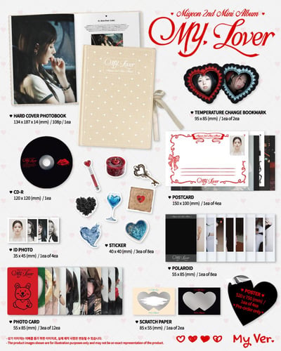 MIYEON (i-dle) - 2nd Mini Album [MY, Lover]