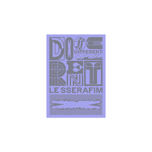 Le sserafaim- JAPAN 4th Single 'DIFFERENT'
