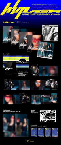 Aespa- 5th Mini Album [Whiplash] (SPEED Ver.) (set...