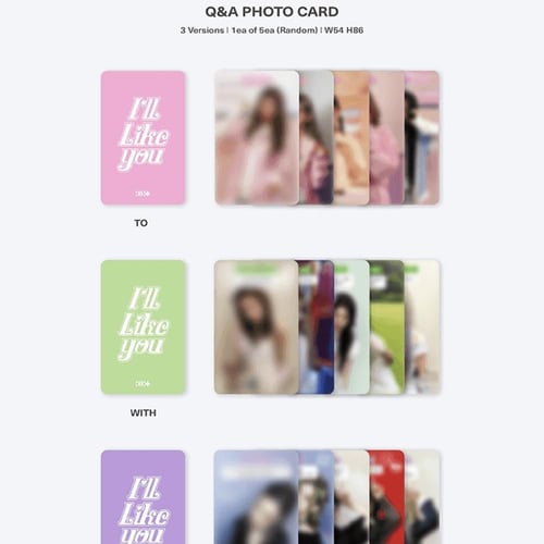 ILLIT -'I'LL LIKE YOU' (GLLIT ver.) (set)