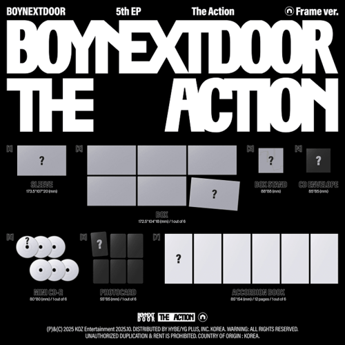 BOYNEXTDOOR 5th EP [The Action]