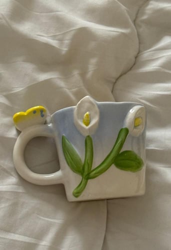 كوب الورود البيضاء 300ML