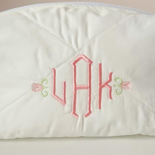 White Pouch Side Flower