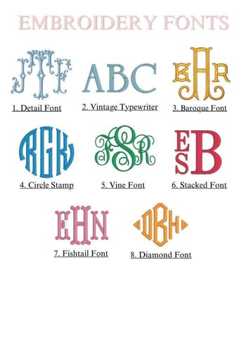 White Pouch Bow Letters