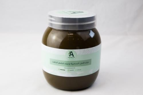 حناء الأمل السحرية لإحياء الشعر الباهت