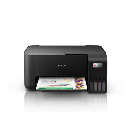 Ecotank ink tank printer L3250 A4, color, all in one, equipped with Wi-Fi and smart panel, black