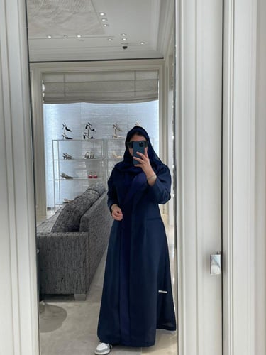 blue linen