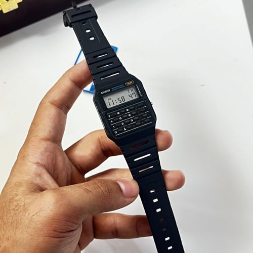 ساعة كاسيو رجالي - الة حاسبة