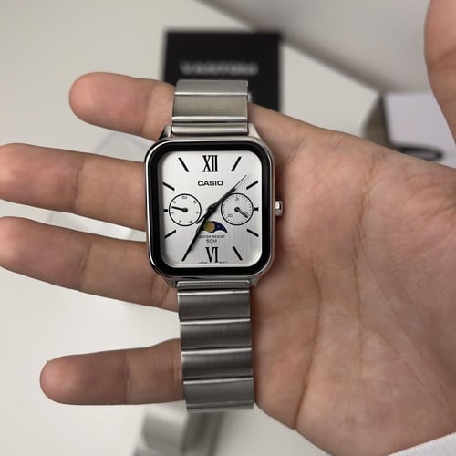 ساعة كاسيو رجالي - مون فيس