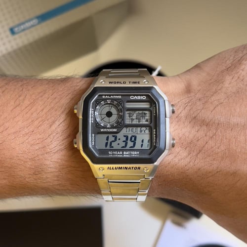 ساعة كاسيو رجالي