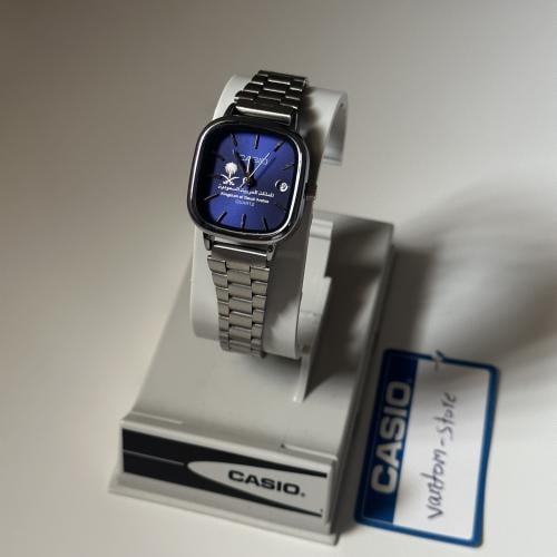 ساعة كاسيو نسائي ltp بشعار المملكة