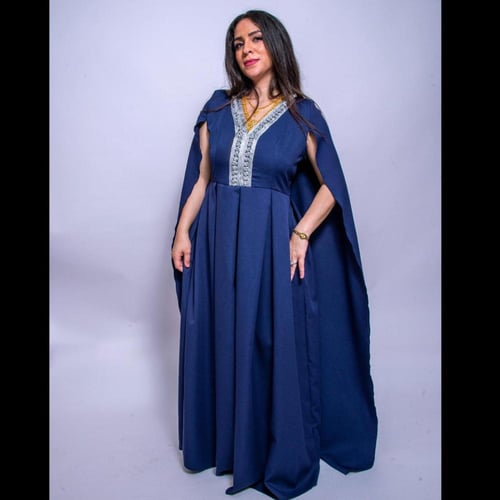 فستان تراثي ناعم