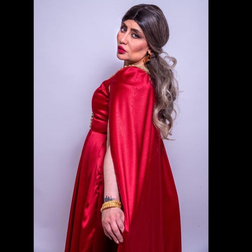 فستان تراثي ناعم