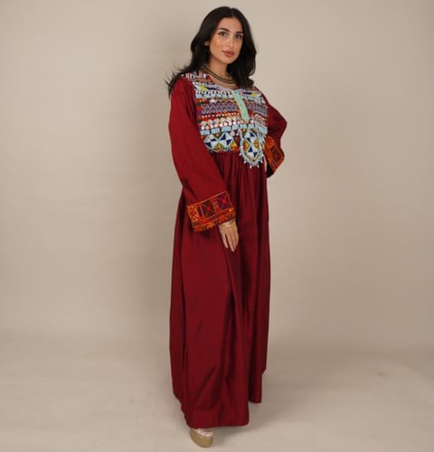 فستان الخرز