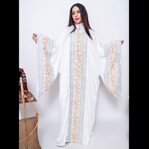 مسدح حجازي فضي وذهبي