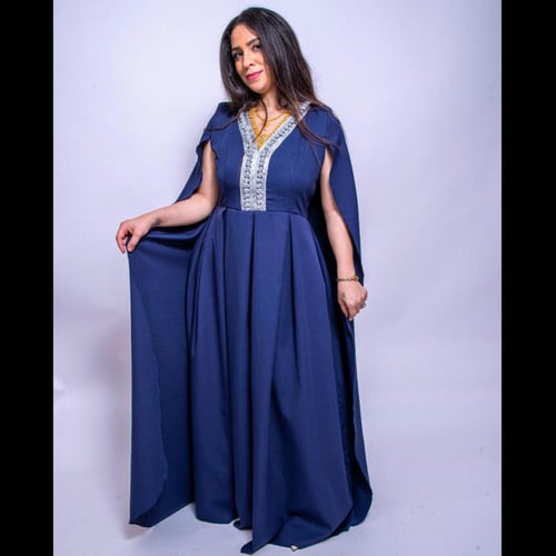 فستان تراثي ناعم