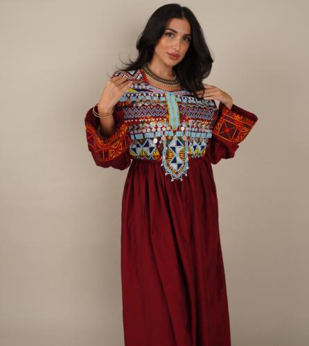 فستان الخرز