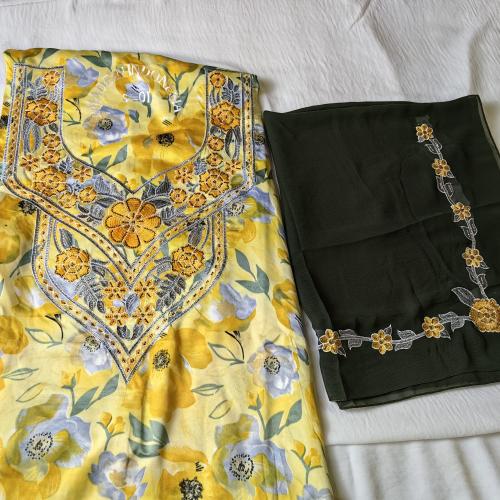 مخور مع طرحه اصفر 2