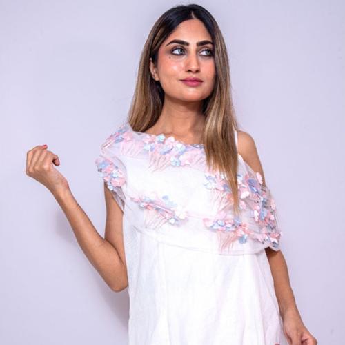 فستان الورود