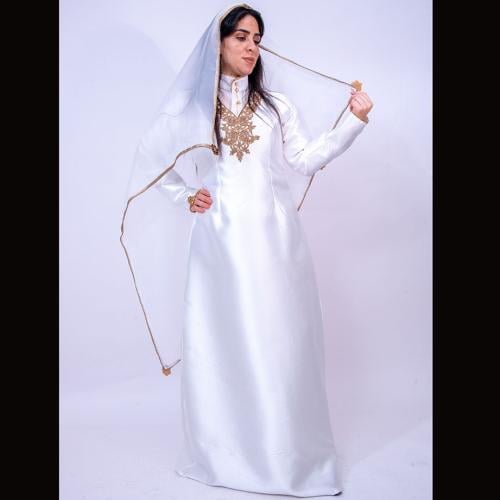 ثوب حجازي لون ابيض