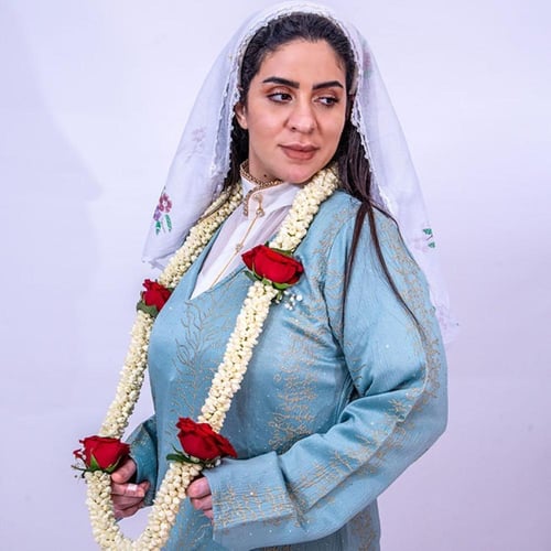 فستان برنسيس مفصص