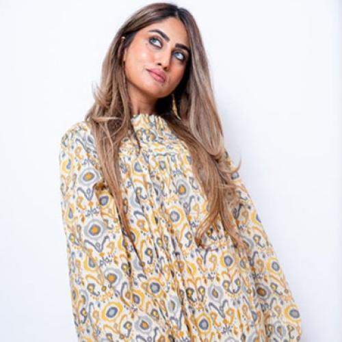 فستان بيج مشجر