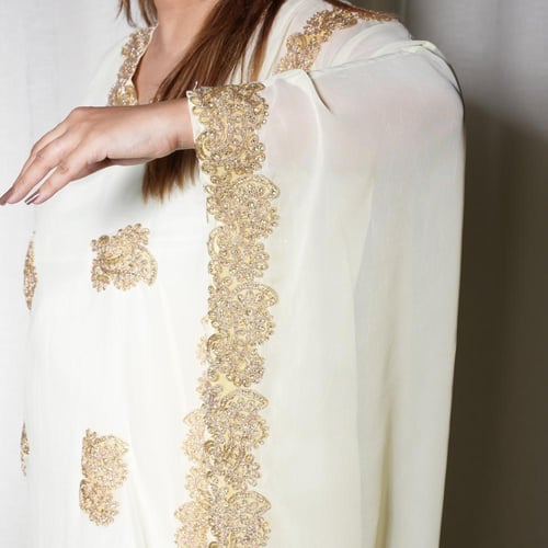 فستان زبون ليموني