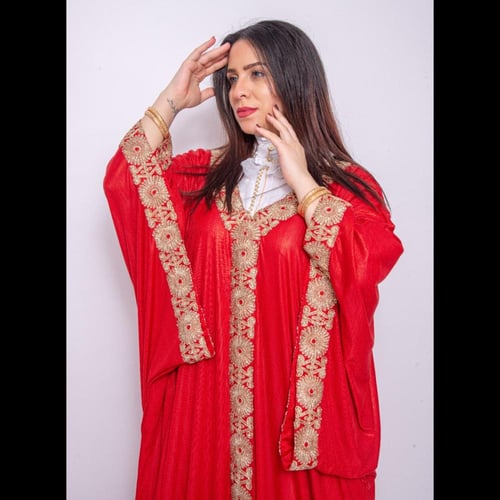 طقم ثوب الحجاز الناري