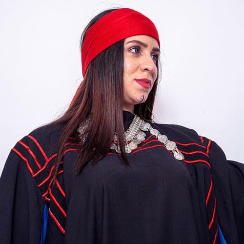 فستان قبيله حرب