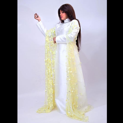 فستان حجازي بلمسه ترف