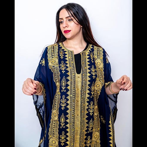 ثوب النشل الكحلي