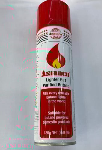 انبوبة غاز لاعادة تعبئه الولاعات وغيرها