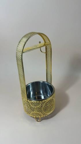 منقل حجم صغير ذهبي