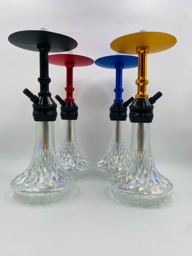 شيشة كورال متعدد الاوان- HOOKAH